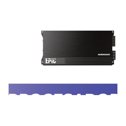 AUDIOCONTROL EL AMPLIFICADOR DE 6 CANALES DE LA SERIE EPIC. DISEÑADO CON UN DISEÑO DE CLASE D DE ALTA CORRIENTE, 6 X 100 RMS 4 OHM + 200 X 6 RMS @ 2 OHM · imagen 1