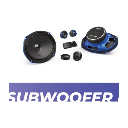 AUDIOCONTROL COMPONENTES 6.9” 3 VÍAS 150W RMS · imagen 1