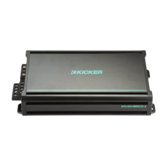 KICKER AMPLIFICADOR 4 CANALES 4Ω 65X4 · imagen 1