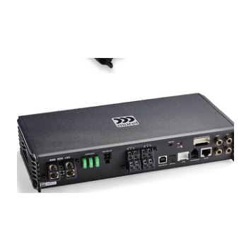 MOREL AMPLIFICADOR 6 CANALES CON DSP INCLUIDO // 4CH X 80RMS + 2CH X 160RMS // INPUT: 8CH ALTA - OPTICO - 2CH RCA // OUTPUT: 2CH RCA · imagen 1
