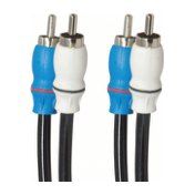STINGER CABLE RCA DE PAR TRENZADO DIRECCIONAL DE 2 CANALES GRADO MARINO. 0.5 MT · imagen 1