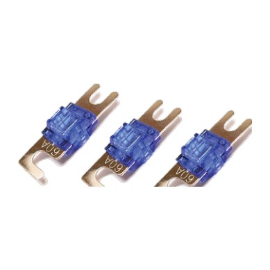 STINGER FUSIBLE MIDI DE 60 AMPERIOS SHOC- KROME (PAQUETE 3) · imagen 1
