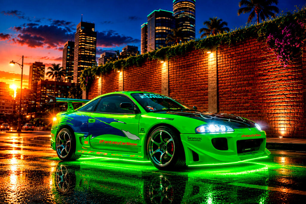 MITSUBISHI ECLIPSE FAST AND FURIOUS