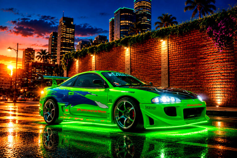MITSUBISHI ECLIPSE FAST AND FURIOUS